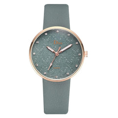 Feature Women's Watches Gold Framed Disc Ladies Quartz Wristwatch  With Rhinestone Casual Clock Fashion  Zegarek Damski @50