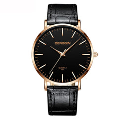 Men's Wrist Watch Leather Military Alloy Analog Quartz Business Watch Man Reloj Hombre 2019 Men Wristwatch Clock