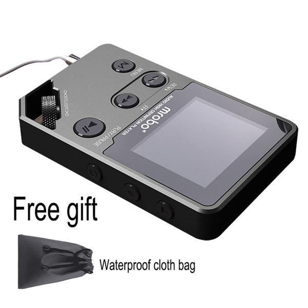 Original mrobo C5 8GB Full Metal Professional Lossless HIFI Music Player MP3 Player TFT Screen Support E-book Sound record