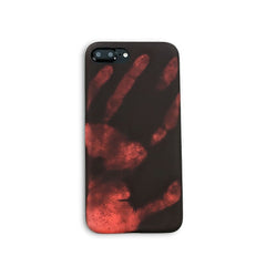 Capa For iphone 7 7 Plus Case Funny Thermal Sensor Cover For iphone 6 6s Plus Funda Fashion Physical thermal discoloration Shell