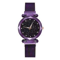 Starry Sky Women's Watches Best Sellers Magnetic Mesh Belt Clock Cheap High Quality Relojes Para Mujer Quartz Wristwatch@50