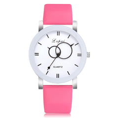 Top Brand Women Watches Casual Dial Ladies Business Quartz Wristwatch Temperament  Leather Strap Clock Dress Reloj Mujer @50