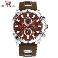 MINI FOCUS Mens Watches Quartz Luxury Brand Sports Watch Men Military Wrist Watches Male Clock Silicone Strap Relogio Masculino