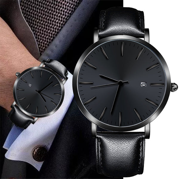 Men Wrist Watches Business Casual Design Stainless Steel Couple Quartz Analog Watch Man relojes hombre 2019 relogios masculino