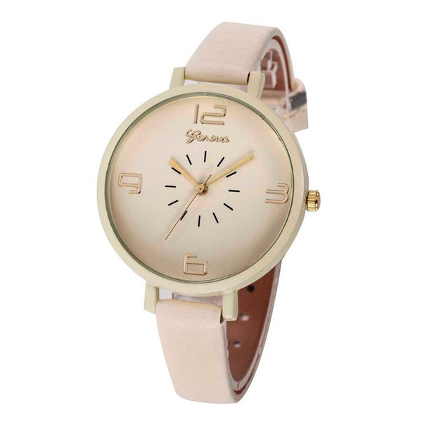Women's Watches Fashion Geneva Brand Roman Numeral Generous Simple Digital Female Watch Montre Femme Acier Inoxydable Saati@ 50