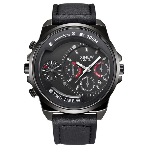 XINEW Man Watches 2019 Brand Luxury Famous Business Quartz Men Wristwatch Clock relogios masculinos montre homme heren horloge