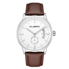 Men's Wrist Watch Military Leather Date Quartz Analog Army Quartz Business wristwatch mens  watches mens 2019 clock men