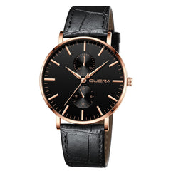 Men's Wrist Watch Leather Military Alloy Analog Quartz  Business watch man watches mens 2019 relogios masculino