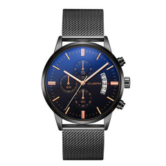 Man Watches Luxury Quartz Stainless Steel Dial Casual Bracelet Watch Mens Reloj Hombre 2019 Men Wristwatch Clock