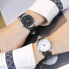 Man Wrist Watch Simple Business Fashion Leather Quartz Wristwatch Mens Relojes Hombre 2019 saat erkekler heren horloge