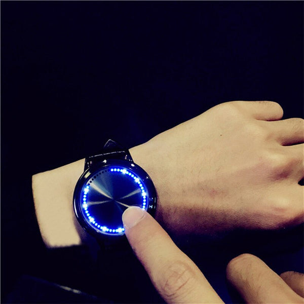 Women's Watches Best Sellers LED Tree Touch Screen Steel Shell Clock Suitable For Anyone Who Likes A live Horloge Dames50