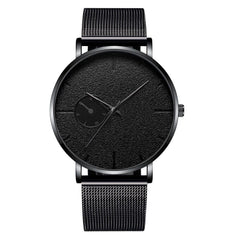 Man Quartz Watches High-end Blue Glass Life Waterproof Distinguished Watch Man Reloj Hombre 2019 Men Wristwatch Clock