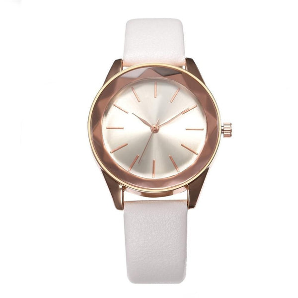 Luxury Glass Gemstone Simple Business Women's Watches Current Popular Factor Wristwatch Minimalism High Quality Watch Clock@50