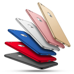 360 Case Full Body Coverage Phone Cases for iPhone 7 6 6s Plus Fundas Fashion Matte Hard PC Cover Free Glass Screen Film