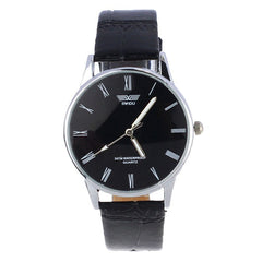 Men's Watch Classic Roman Number Quartz Electronic Leather Watch Man new arrival in men wrist watches wristwatch mens