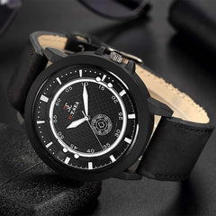 Men's Watch Multicolor Fashion Casual Business Single Eye Belt Quartz Wristwatch Mens Reloj Hombre 2019 zegarek meski