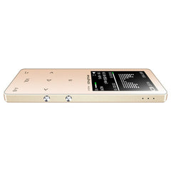 MP3 Player with bluetooth Speaker touch keys hi fi fm radio micro USB mp3 sport MP 3 HiFi music player portable metal walkman