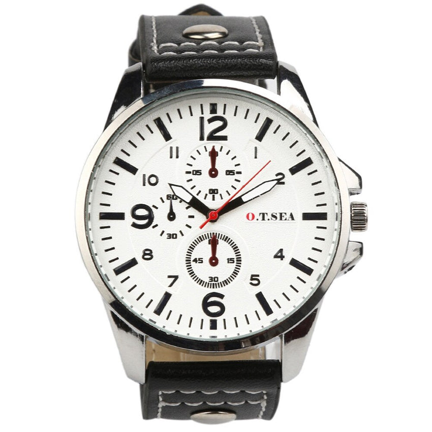 Men's Watch Sports Quartz Luxury Leather Watch Man new arrival in men wrist watches mens watches Reloj Hombre 2019
