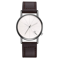 LVPAI Men's Wrist Watch Fashion Leather Belt Analog Sport Quartz Watch Mens Reloj Hombre 2019 Men Wristwatch Clock