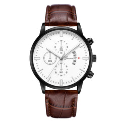 Geneva Women Mens Wristwatch Stainless Steel Leather Analog Alloy Quartz watches man wrist watches day date men watch