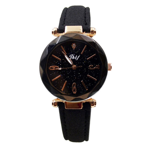 High Quality Fashion Women's Watches Reloj De Mujer Starry Stay Watch  Femmes De Quartz Watches  De Luxe Montres Femmes Clock@50