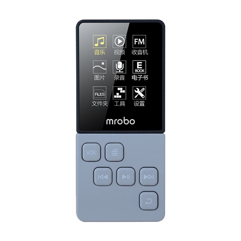 Original MP3 player lossless HiFi MP3 Music player with High Quality Sound out Speaker E-book FM radio Clock