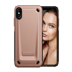 Luxury Strong Hybrid Tough Shockproof Armor Phone Case For iPhone XR XS MAX X 8 7 6 6S Plus Case TPU bumper+Hard PC Cover For XR