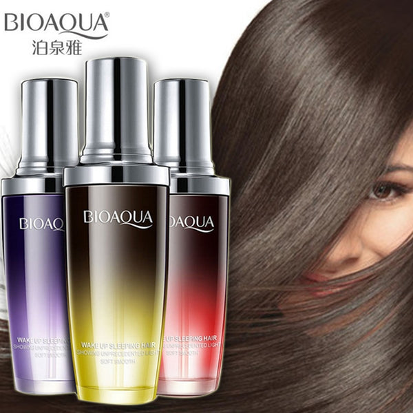 BIOAQUA Perfume Hair Care Essential Oil Pure Argan Supple Moisturizer Repair Hair Serum Hair Types Improve Hair Treatment
