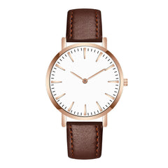 DISU Men Wrist Watch Leather Band Analog Quartz Round Watch Mens new arrival in men wrist watches relogio masculino