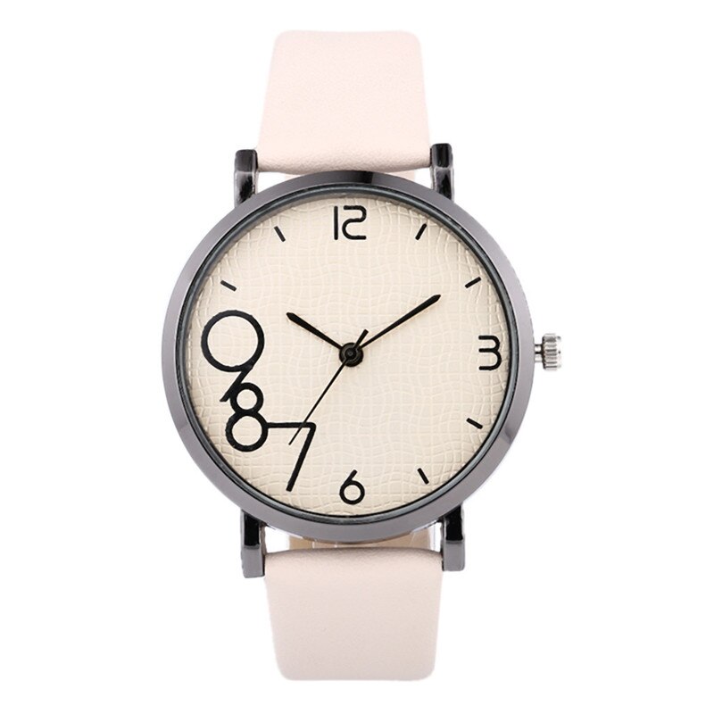 Excellent Quality Women's Watches Best Sellers Simple Horloge New Feature Geometric Pattern Digital Disc Female Watch Nice @50