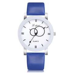 Top Brand Women Watches Casual Dial Ladies Business Quartz Wristwatch Temperament  Leather Strap Clock Dress Reloj Mujer @50