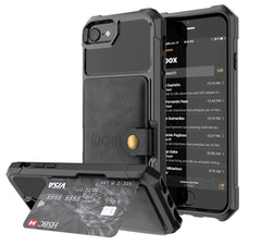 Buiness Wallet Case for iPhone 11 X XS XR XS MAX 6 6s 7 8 Plus Cases PU Leather Wallet Flip Cover Buckle for iPhone 11Pro Max