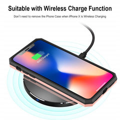 Shockproof Case For iPhone 6 6s 7 8 Plus Kickstand Military Grade Silicone Case For iPhone X XS XR Max Phone Case Cover