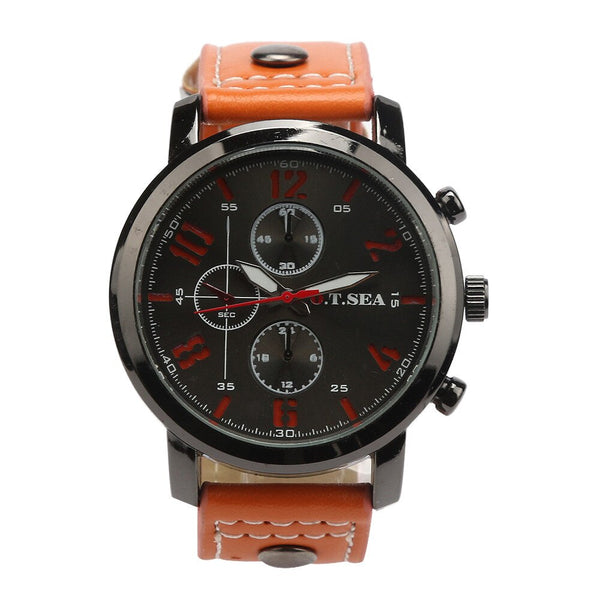 Men's Watches Sports Quartz Luxury Leather Wristwatch Mens Reloj Hombre 2019 clock men relogios masculinos