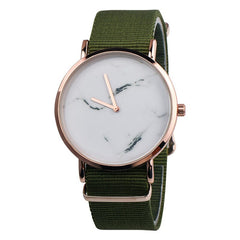 Women's Watches Bayan Kol Saaty Fashion Marbled Men's And Women's Canvas With Watch The Current Popular Factor Zegarki Damski@50