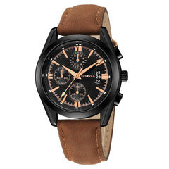 Men Wrist Watch Luxury Quartz Sport Military Stainless Steel Dial Leather Band Watch Man Reloj Hombre 2019 relogios masculinos