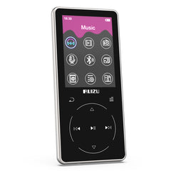 New Metal Bluetooth MP3 player Bulit-in Speaker with FM radio voice recorder e-book Portable Lossless Sound Video player walkman