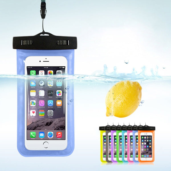Waterproof Pouch Dry Case Cover For Universal 4.8"-6.0" Phone Camera Mobile Phone Water proof Bags For Iphone 5 5s SE 6 6s Plus