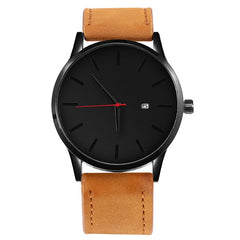 NEW Men's Watches Fashion Leather Quartz Watch Men Casual Sports Male erkek kol saati Wristwatch Montre Hombre Relogio Masculino