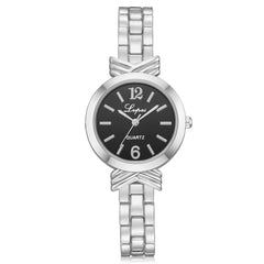 Classic Style Women Watches Rose Gold Digital Dial Ladies Quartz Wristwatch High Quality Alloy Strap Clock Dress Montre Femme@50