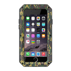 Heavy Duty Protection Doom armor Metal Aluminum phone Case for iPhone 6 6S 7 8 Plus 11 XS Max 5 5S SE Shockproof Dustproof Cover