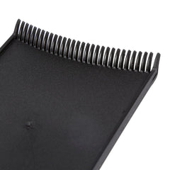 Black plastic salon brushes bleach tint comb perm application dye coloring hairdressing styling tools paint brush tool
