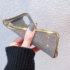 Bling Rhinestone Case For iphone 11 XS Max XR X Case For iphone 6s 6 8 7 plus X 11 Pro Max Cover Fashion Glitter Soft Cases