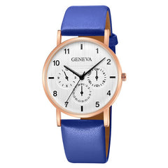 Women's Watches Fashion Geneva Brand Roman Numeral Ins Wind Small Fresh Cute Ladies Clock Can Be Used As A Couple Reloj Mujer@50