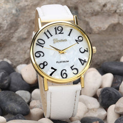 Women Watches Simple Roman Numeral Dial Quartz Wristwatch  Ladies Leather Strap Casual  Clock Gfit Meeting Reloj Mujer@50