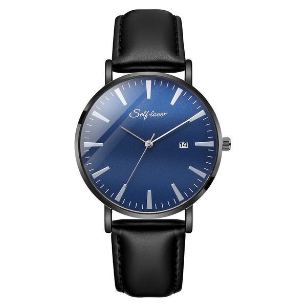 Man Watch Quartz Sport Leather Strap  Complete Calendar Men Wristwatch Clock Montre Homme 2019 relogios masculinos