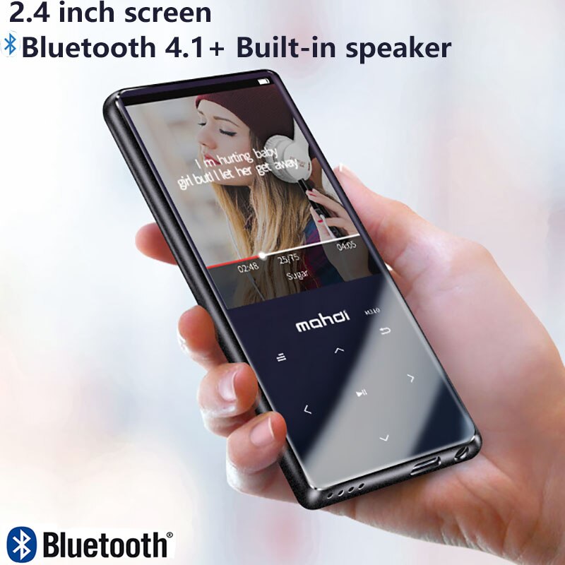 Original HIFI MP4 Music Player Ultrathin mp4 with Speakers Lossless Portable Audio Players FM Radio Ebook Voice Recorder