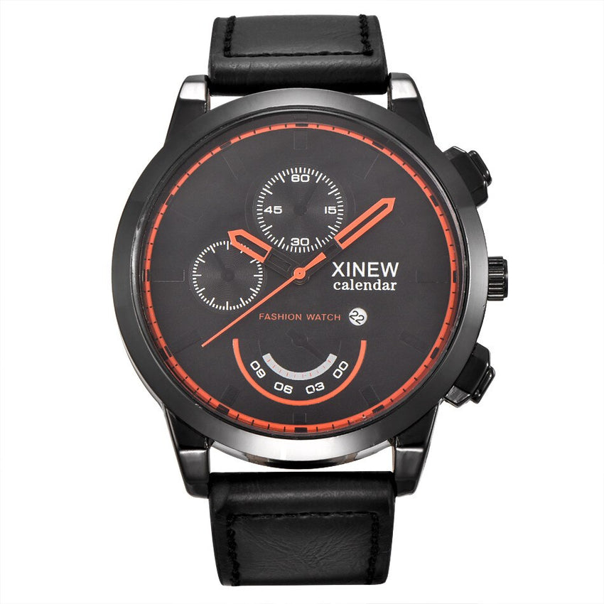 Mens Watches Vintage Classic Waterproof Date Leather Strap Sport Quartz Army Watch Man Reloj Hombre 2019 erkek kol saati