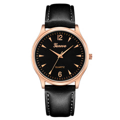 Men Watch Luxury Fashion Faux Leather Blue Ray Glass Quartz Analog Watch Man new arrival in men wrist watches relogios masculino