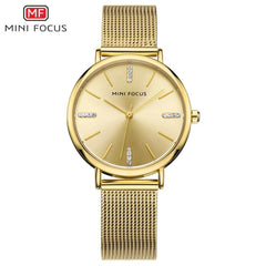 MINIFOCUS Black Woman Watches 2019 Brand Luxury Women Watches Waterproof Casual Ladys Watch Fashion Wristwatches Montre Femme